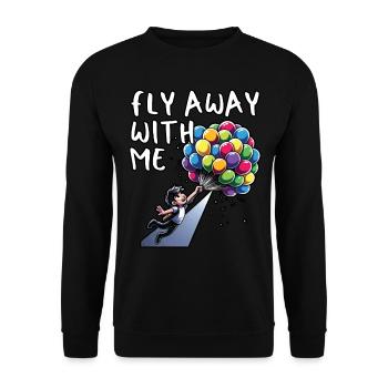 Songtexte Musikliebhaber Songwriter Musikfestival - Unisex Pullover - Schwarz - Vorne - Alina (178cm) & Michal (187cm)