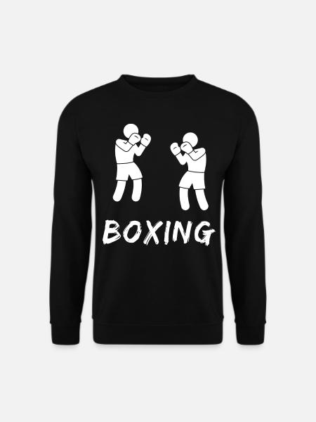 Boxe - Sweat-shirt Unisexe - noir