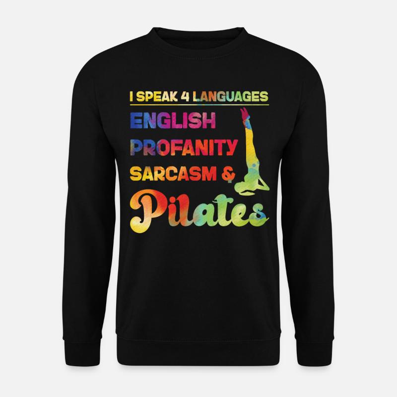 Pilates Instructor Teacher - Unisex Sweatshirt - black