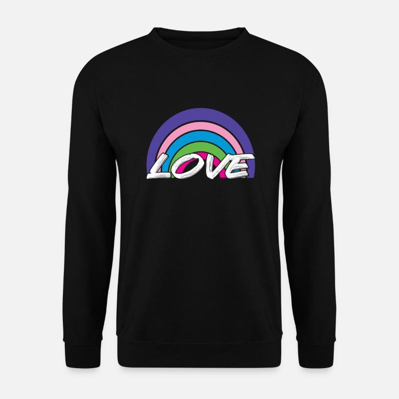 Rainbow - Unisex Sweatshirt - black
