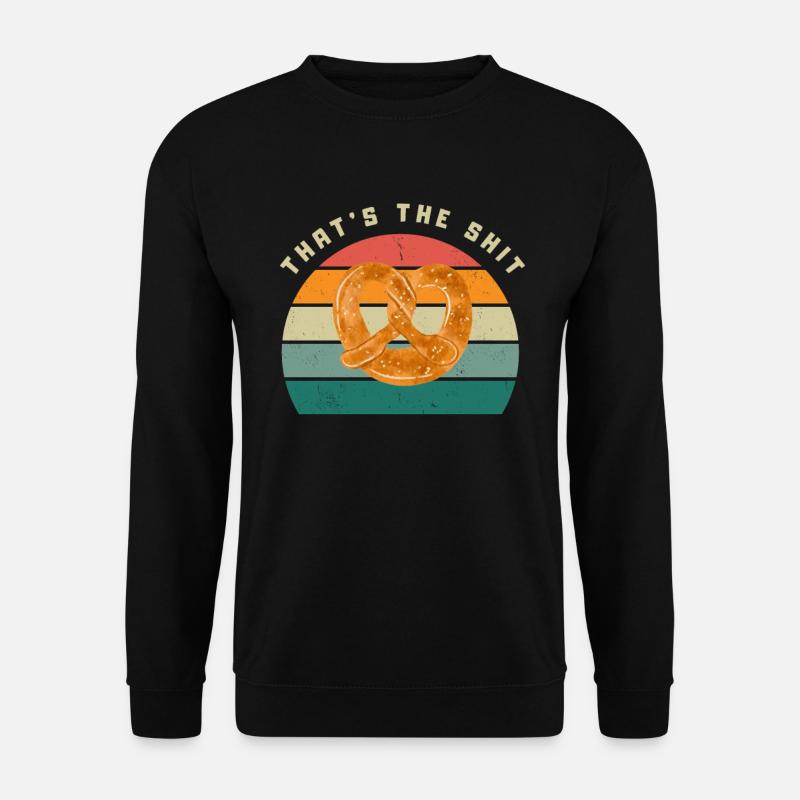 Brezen Spruch - Unisex Pullover - Schwarz
