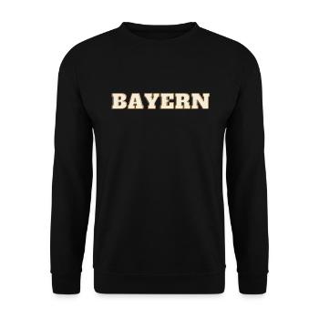 Bayern Bavière - Sweat-shirt Unisexe - noir - Devant - Alina (178cm) & Michal (187cm)