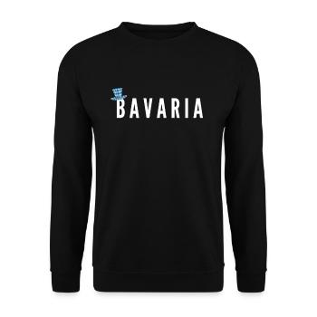Bayern Bavière - Sweat-shirt Unisexe - noir - Devant - Alina (178cm) & Michal (187cm)