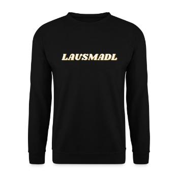 Lausmadl - Sweat-shirt Unisexe - noir - Devant - Alina (178cm) & Michal (187cm)