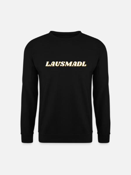 Lausmadl - Unisex Pullover - Schwarz