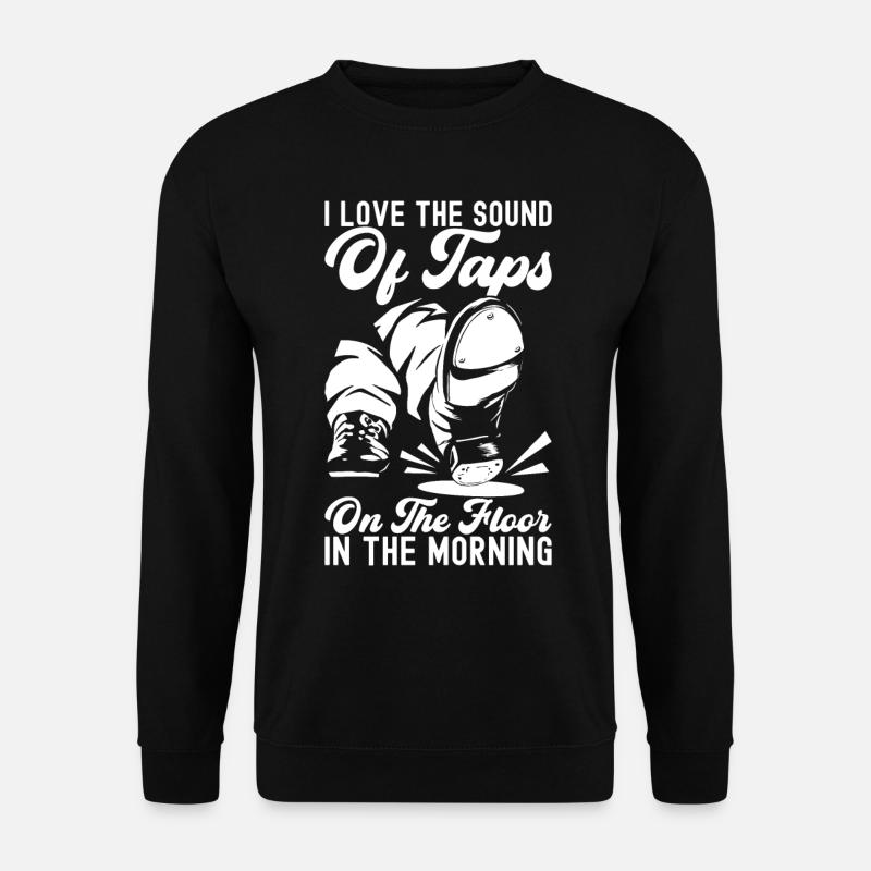 Stepptanz Stepptänzer - Unisex Pullover - Schwarz