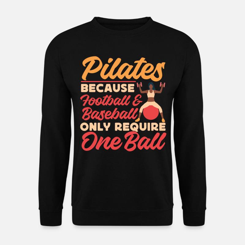 Pilates Instructor Teacher Pilates - Unisex Pullover - Schwarz
