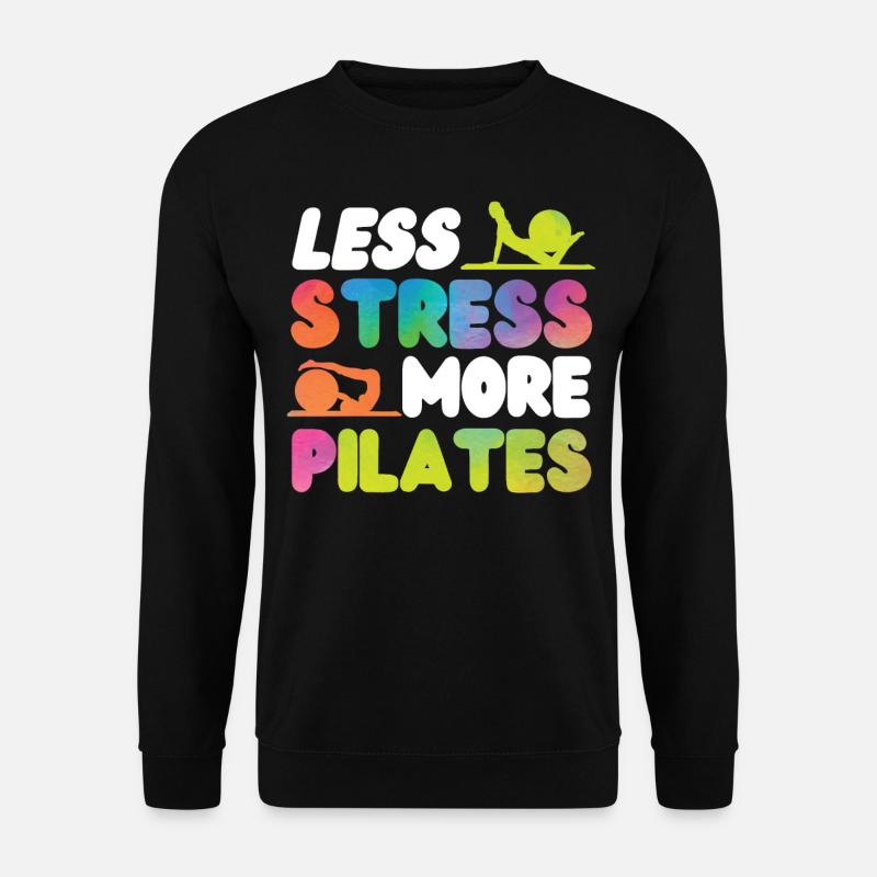 Pilates Instructor Teacher - Unisex Pullover - Schwarz