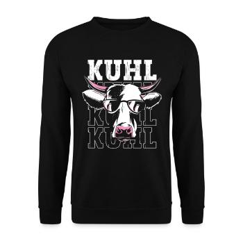 Kuhl Kuh - Unisex Pullover - Schwarz - Vorne - Alina (178cm) & Michal (187cm)