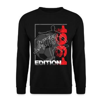 Édition limitée 1961 Édition limitée Football - Sweat-shirt Unisexe - noir - Devant - Alina (178cm) & Michal (187cm)