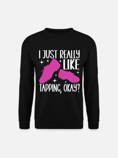 Stepptanz Stepptänzer - Unisex Pullover - Schwarz