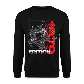Limited Edition 1979 Limited Edition Football - Unisex Sweatshirt - black - Front - Alina (178cm) & Michal (187cm)