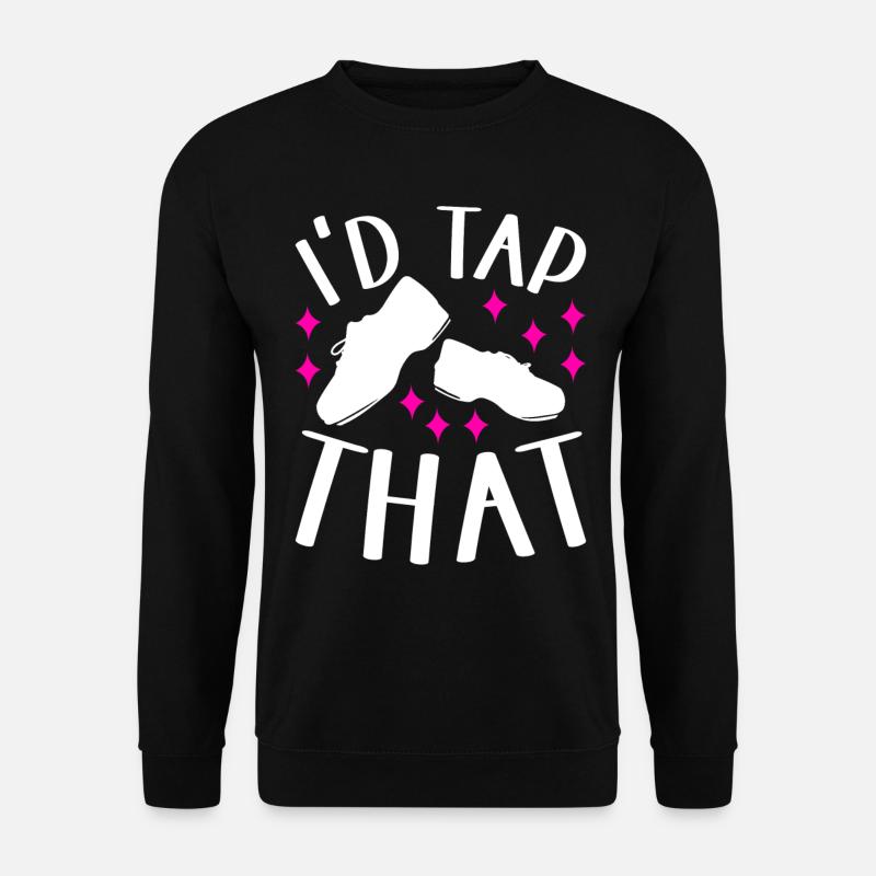 Stepptanz Stepptänzer - Unisex Pullover - Schwarz