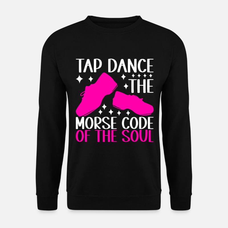 Stepptanz Stepptänzer - Unisex Pullover - Schwarz