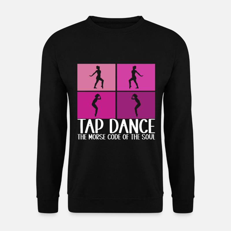 Stepptanz Stepptänzer - Unisex Pullover - Schwarz