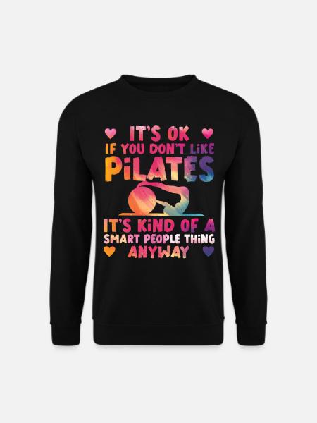 Pilates Instructor Teacher - Unisex Sweatshirt - black