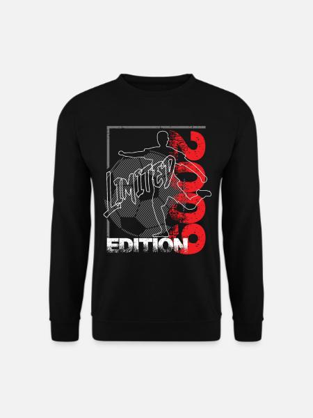 Limited Edition 2009 Limited Edition Fußball - Unisex Pullover - Schwarz