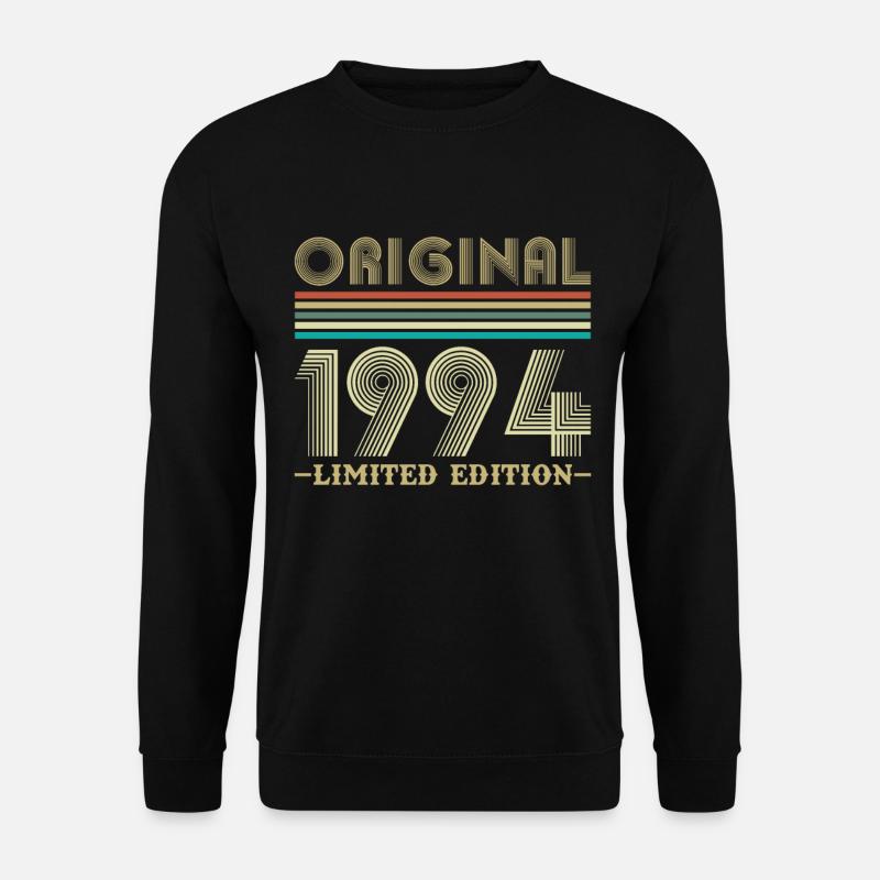 Original 1994 Vintage Jahrgang Geburtstag Geschenk - Unisex Pullover - Schwarz
