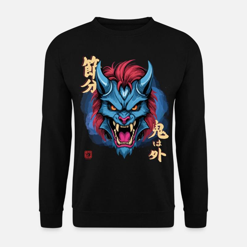 Yeti Blue Oni - Unisex Sweatshirt - black