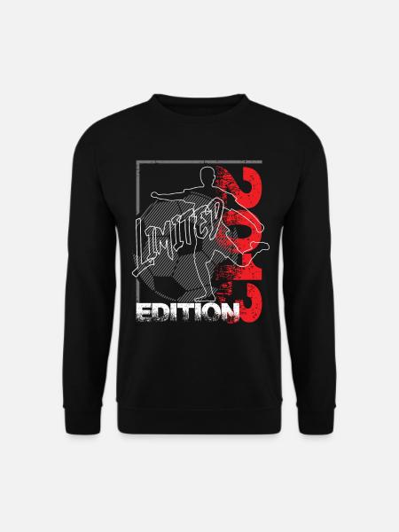 Limited Edition 2013 Limited Edition Fußball - Unisex Pullover - Schwarz