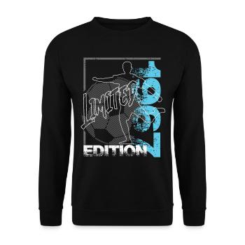 Édition limitée 1967 Édition limitée Football - Sweat-shirt Unisexe - noir - Devant - Alina (178cm) & Michal (187cm)