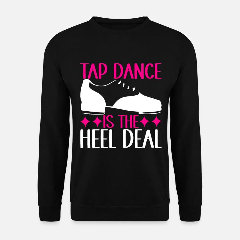 Stepptanz Stepptänzer - Unisex Pullover - Schwarz