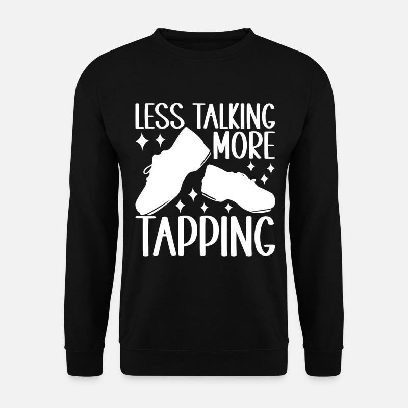 Stepptanz Stepptänzer - Unisex Pullover - Schwarz