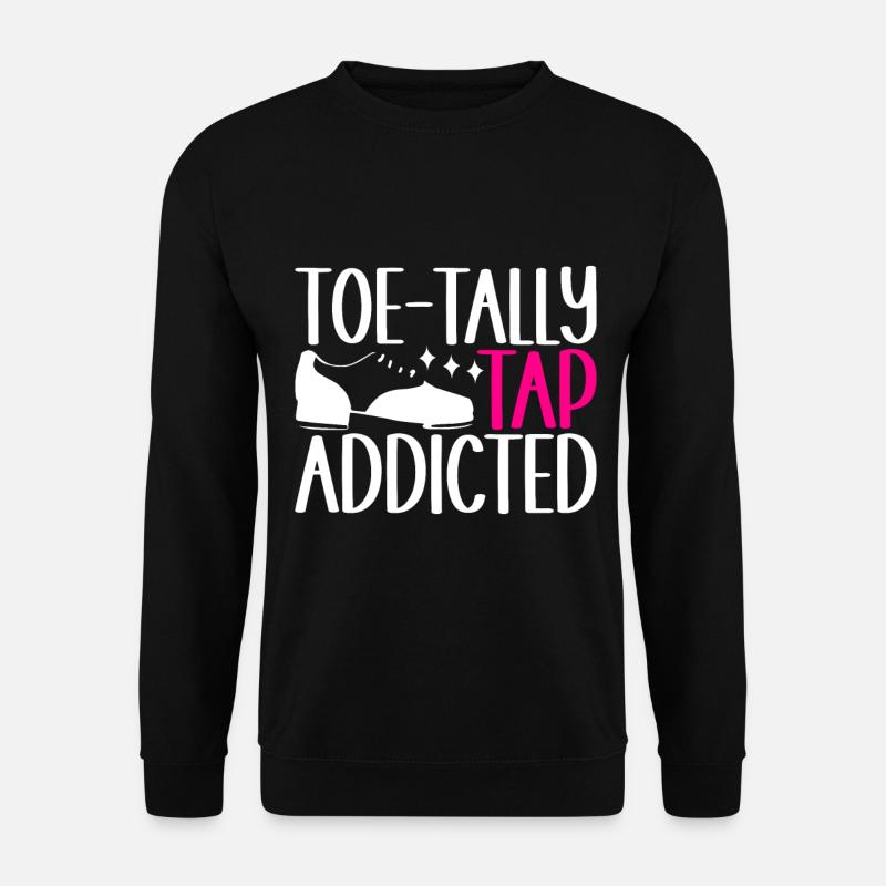 Stepptanz Stepptänzer - Unisex Pullover - Schwarz