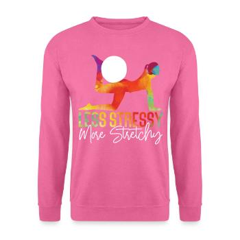 Pilates Instructor Teacher Pun - Unisex Pullover - Pink - Vorne