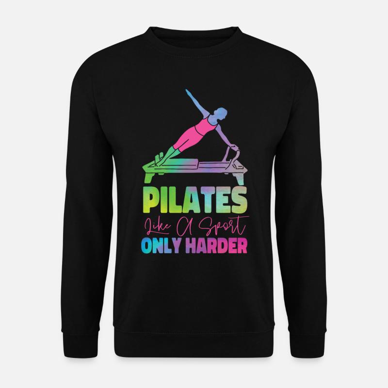 Pilates Instructor Teacher - Unisex Sweatshirt - black