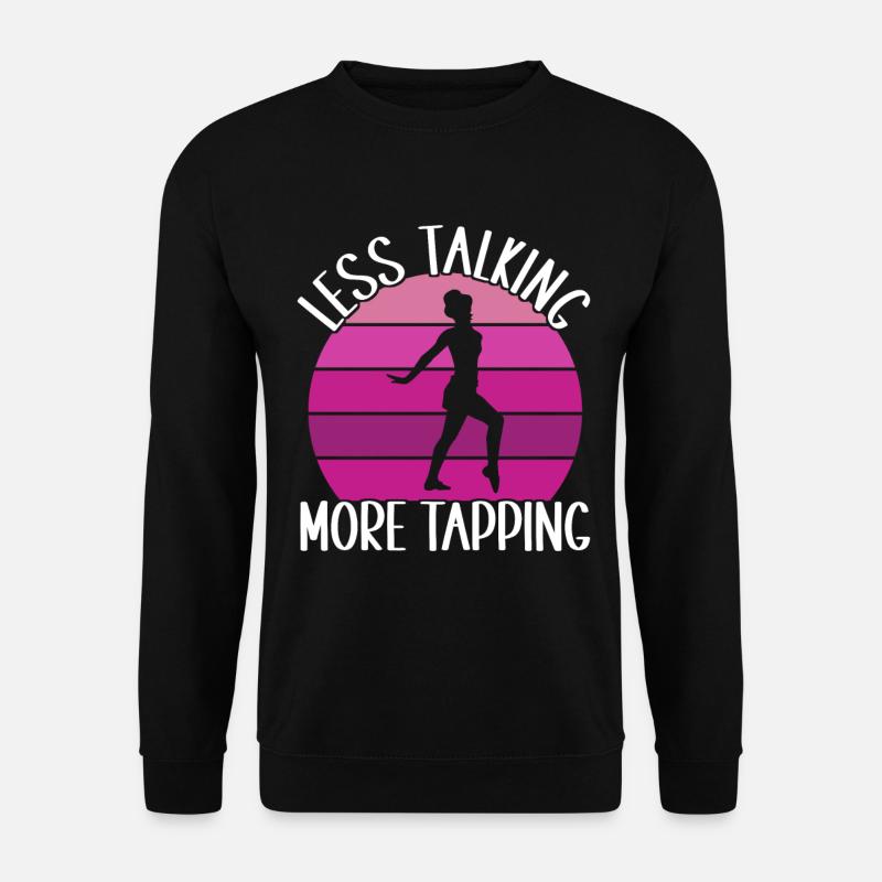 Stepptanz Stepptänzer - Unisex Pullover - Schwarz