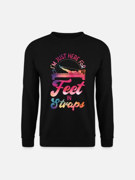 Instructeur de Pilates Professeur - Sweat-shirt Unisexe - noir