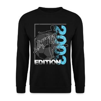 Édition limitée 2003 Édition limitée Football - Sweat-shirt Unisexe - noir - Devant - Alina (178cm) & Michal (187cm)