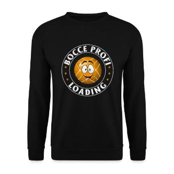 Bocce Professional Loading - Bocce Ball Game Bocce Ball P - Unisex Sweatshirt - black - Front - Alina (178cm) & Michal (187cm)