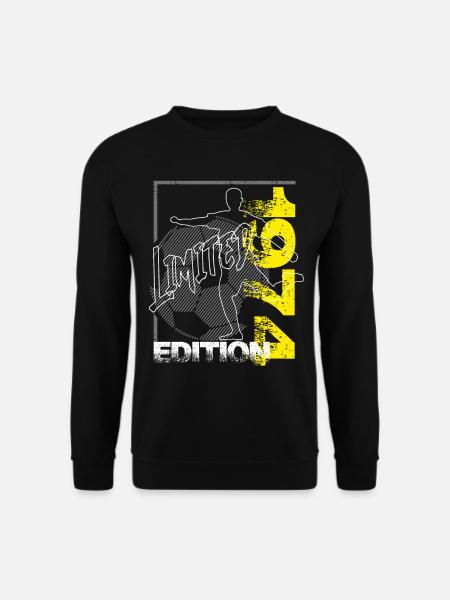 Limited Edition 1974 Limited Edition Fußball - Unisex Pullover - Schwarz