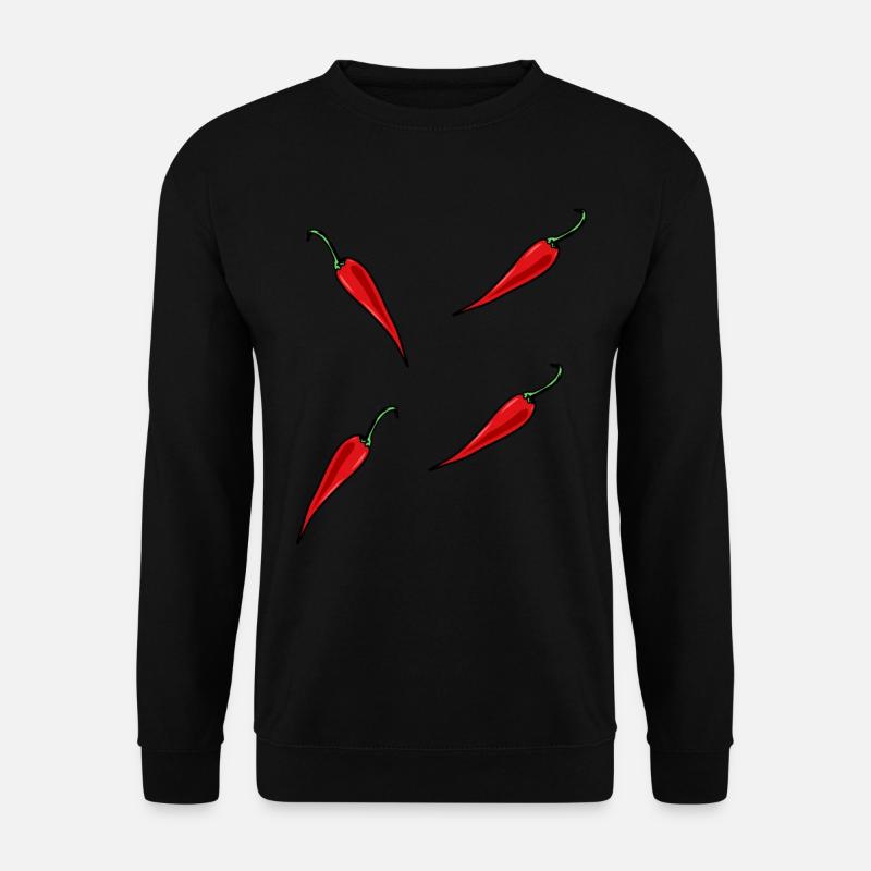 Paprika Chilli Spice - Unisex Sweatshirt - black