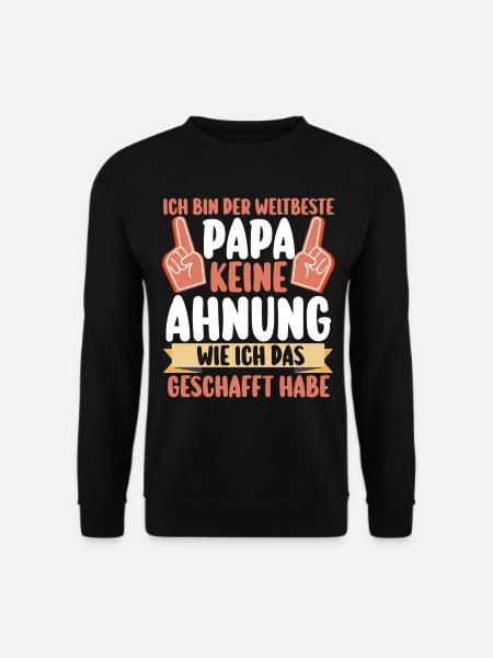 Dad Father's Day Dad - Unisex Sweatshirt - black