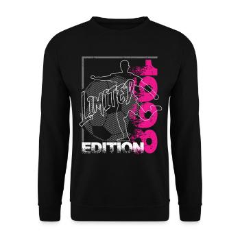 Édition limitée 1998 Édition limitée Football - Sweat-shirt Unisexe - noir - Devant - Alina (178cm) & Michal (187cm)
