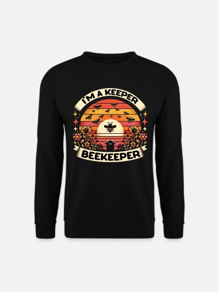 Bee Lovers Beekeepers Naturefriends Beekeepers - Unisex Sweatshirt - black