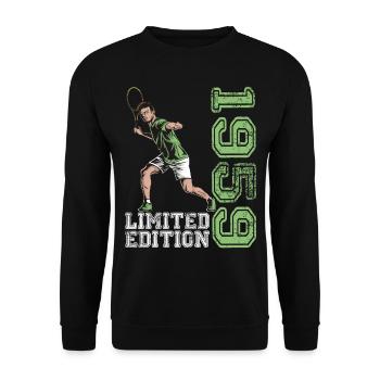 Édition limitée 1959 Édition limitée Tennis - Sweat-shirt Unisexe - noir - Devant - Alina (178cm) & Michal (187cm)