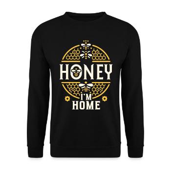 Amoureux des abeilles Apiculteurs Amis de la nature Apiculteurs - Sweat-shirt Unisexe - noir - Devant - Alina (178cm) & Michal (187cm)