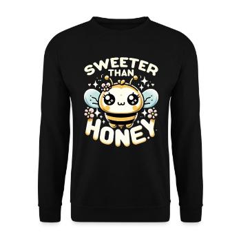 Amoureux des abeilles Apiculteurs Amis de la nature Apiculteurs - Sweat-shirt Unisexe - noir - Devant - Alina (178cm) & Michal (187cm)