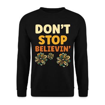 Songtexte Musikliebhaber Songwriter Musikfestival - Unisex Pullover - Schwarz - Vorne - Alina (178cm) & Michal (187cm)