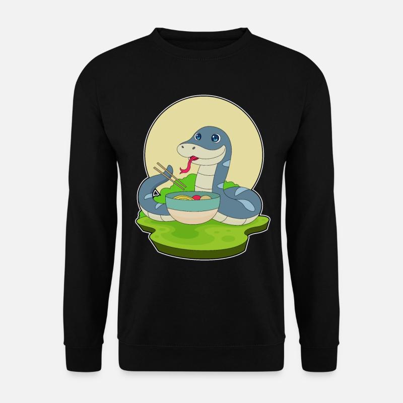 Snake Ramen - Unisex Sweatshirt - black