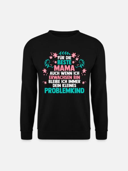 Mutter Muttertag Mama - Unisex Pullover - Schwarz