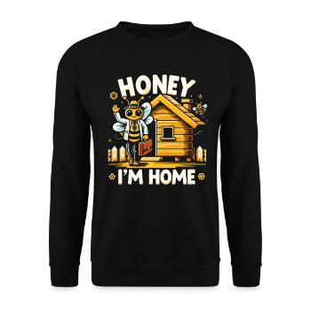 Amoureux des abeilles Apiculteurs Amis de la nature Apiculteurs - Sweat-shirt Unisexe - noir - Devant - Alina (178cm) & Michal (187cm)