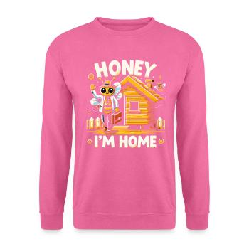 Bienenliebhaber Bienenzüchter Naturfreunde Imker - Unisex Pullover - Pink - Vorne