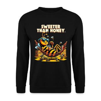 Amoureux des abeilles Apiculteurs Amis de la nature Apiculteurs - Sweat-shirt Unisexe - noir - Devant - Alina (178cm) & Michal (187cm)