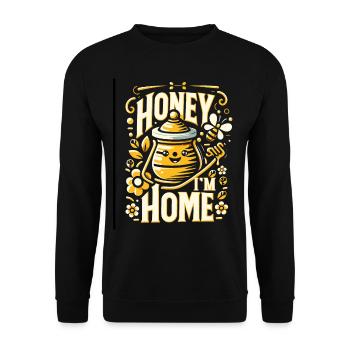 Amoureux des abeilles Apiculteurs Amis de la nature Apiculteurs - Sweat-shirt Unisexe - noir - Devant - Alina (178cm) & Michal (187cm)