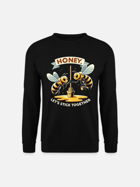Bee Lovers Beekeepers Naturefriends Beekeepers - Unisex Sweatshirt - black